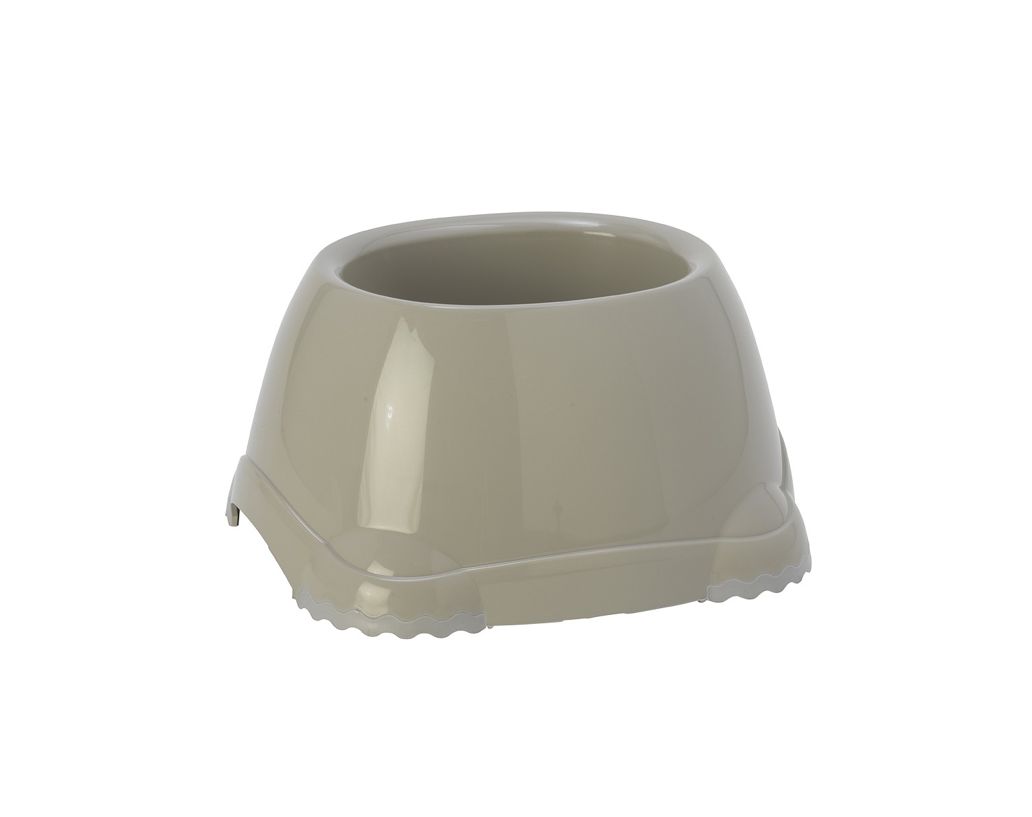 

Miska na gumowych stopkach Spaniel 0,6l szary