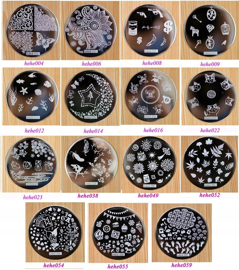 Blaszka do stempelków Blaszki stempli Różne wzory Marka GP