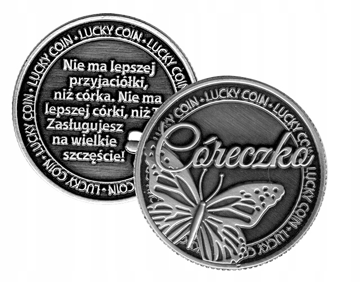 

Moneta na szczęście Lucky Coins Córeczko