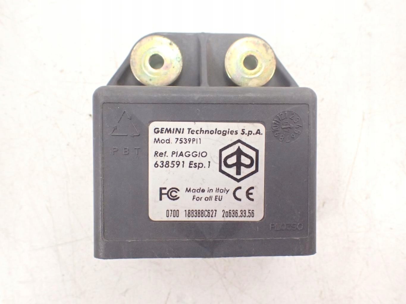 Moduł otwierania siedzenia sterownik Piaggio MP3