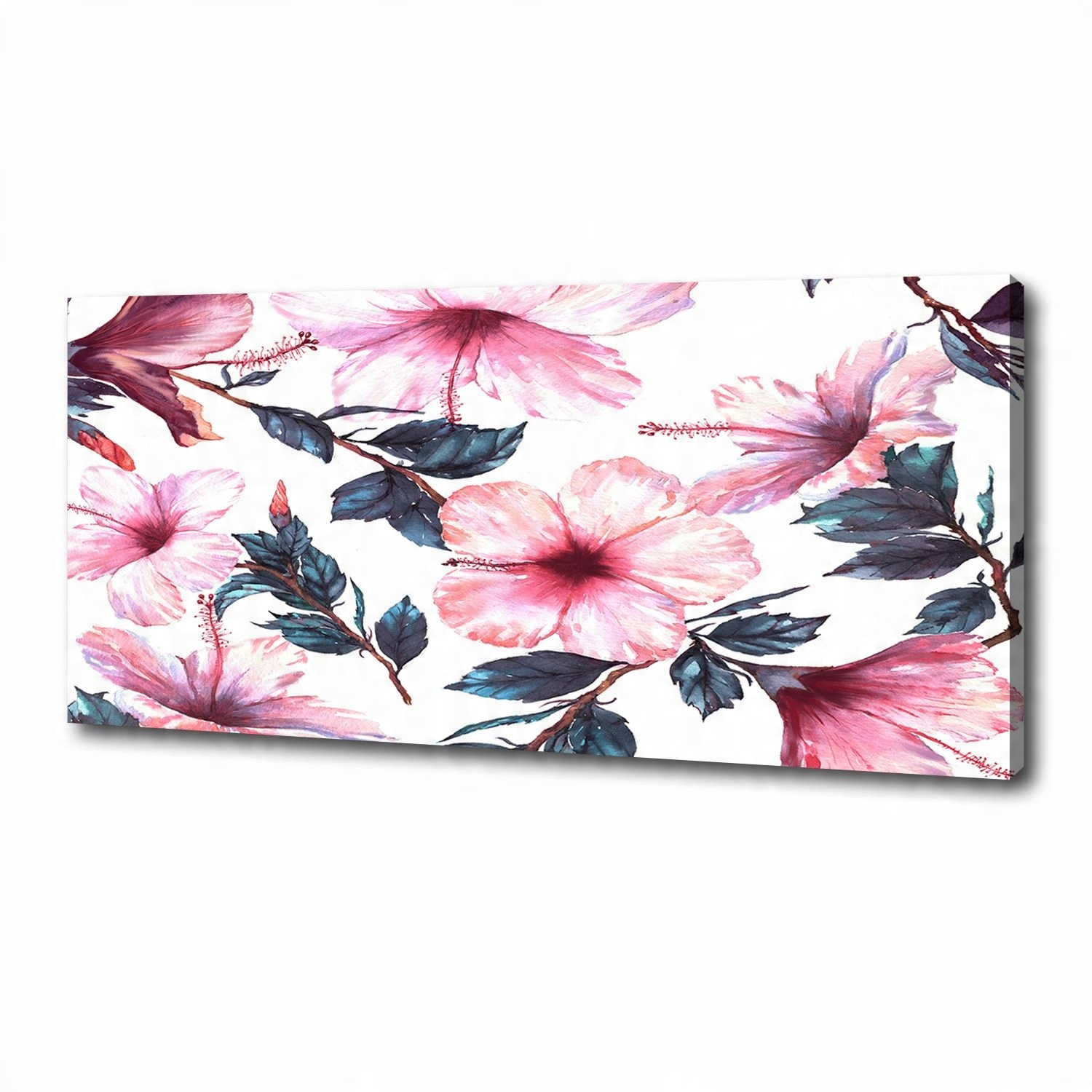 

Foto obraz na płótnie Kwiaty hibiskusa 125x50 cm