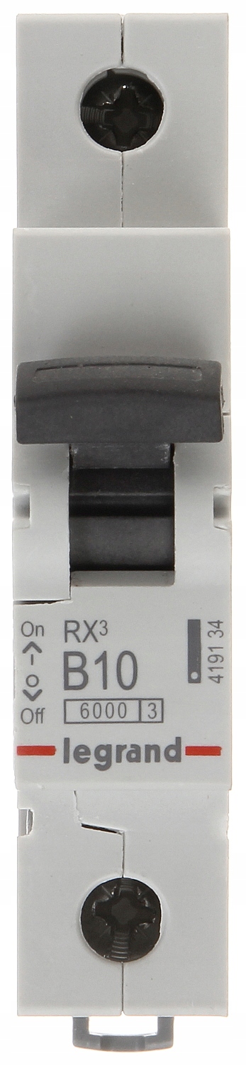 

Wyłącznik nadprądowy Legrand B10 1P Rx