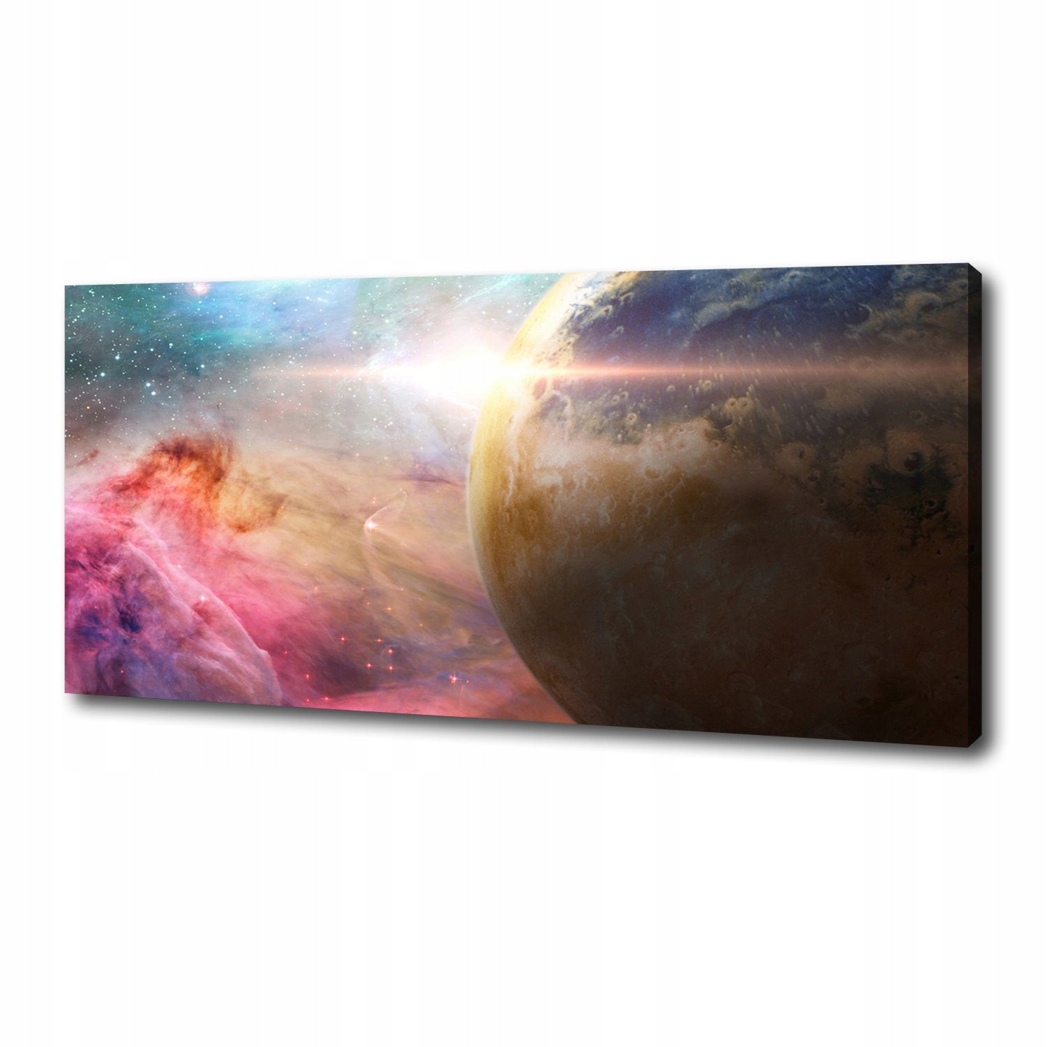 

Foto obraz canvas na ścianę Galaktyka 125x50 cm