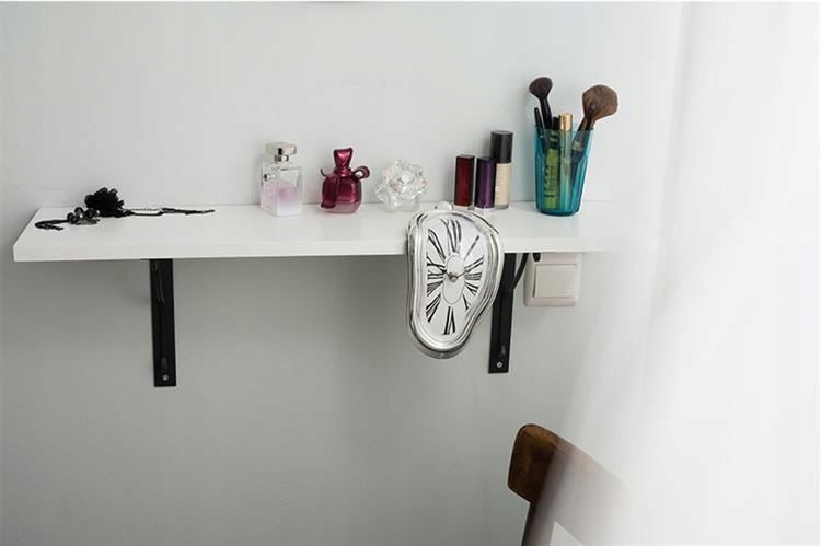 CIEKNĄCY ZEGAR SALVADOR DALI ORYGINALNY SPŁYWAJĄCY Szerokość całkowita 12 cm