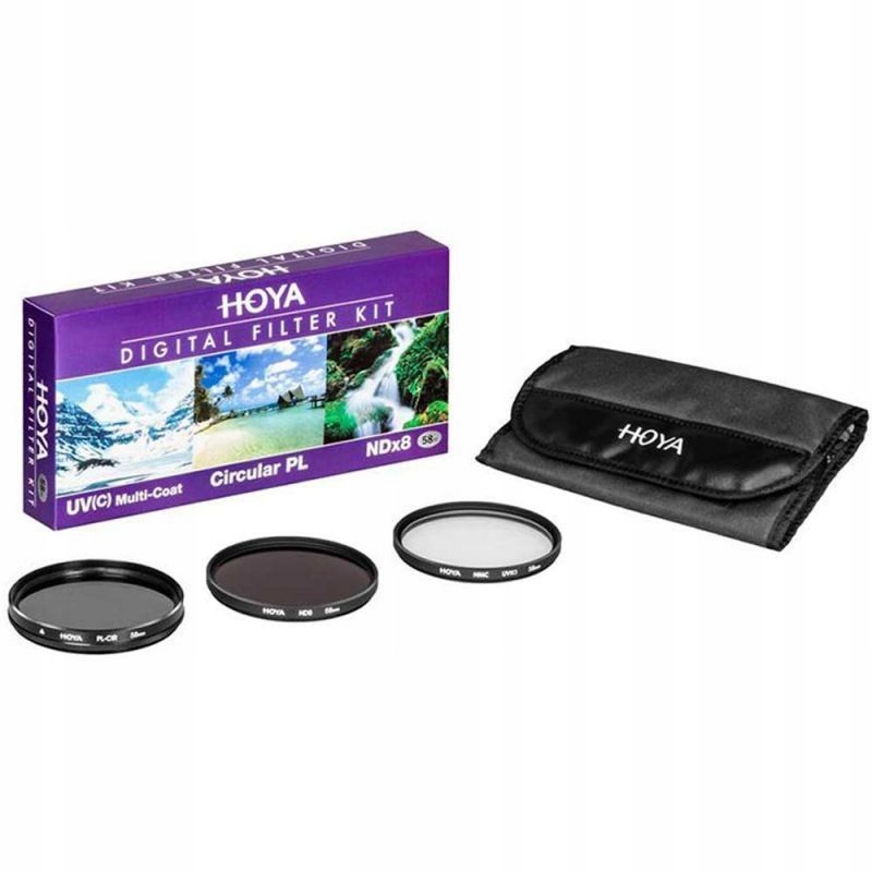 Sada Uv filtrů Hoya Digital Filter Kit 40,5 mm