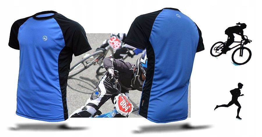 Koszulka ROWEROWA Z ODBLASKAMI Assist J.SREBRA M 4 Cechy dodatkowe wydłużony tył