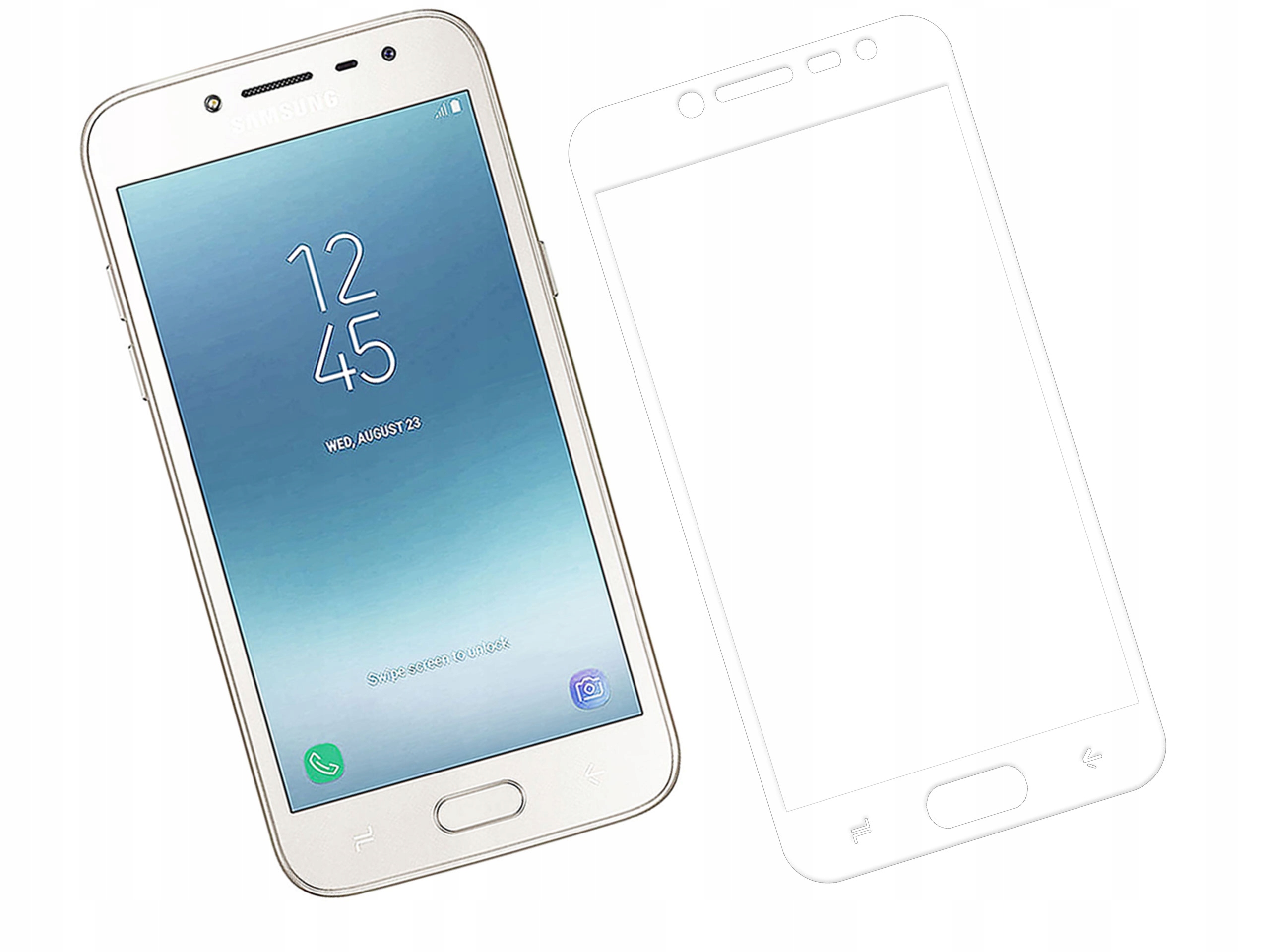 

Szkło 3D Samsung Galaxy J2 pro 2018 SM-J250N Białe