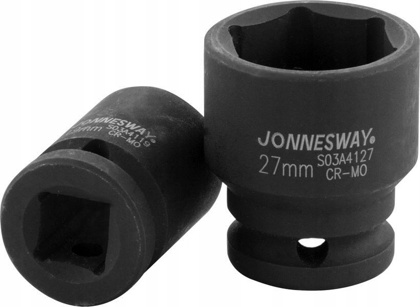 

Nasadka Udarowa 1/2' 19mm Jonnesway S03A4119 Cr-mo