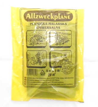 

Folia Malarska Budowlana Ochronna Gruba Mocna 4x5m