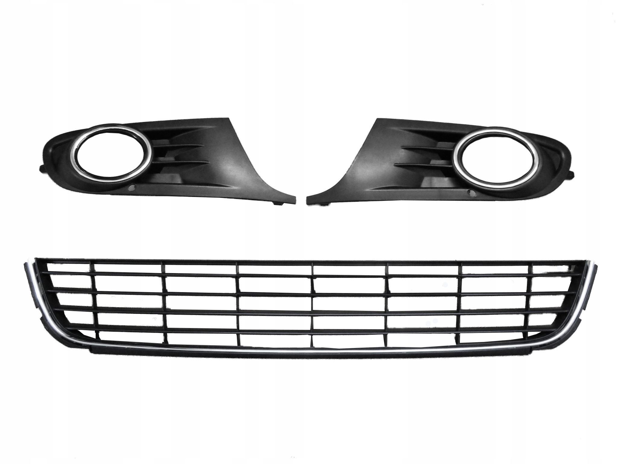 VW GOLF VI 6 KRATKA РЕШЁТКА ЗАГЛУШКА БАМПЕРА CHROM