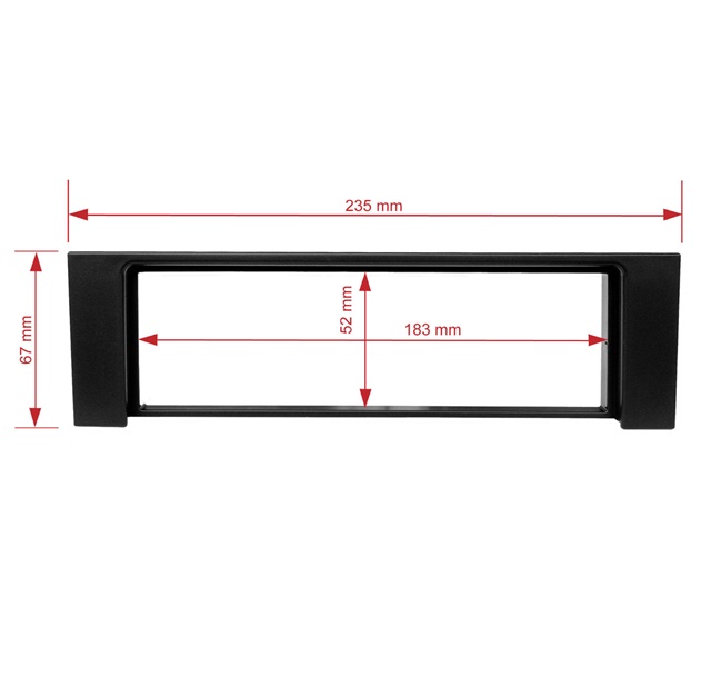 RAMKA RADIOWA RADIO ZAŚLEPKA ADAPTER AUDI A4 B6 B7 Numer katalogowy części 572045