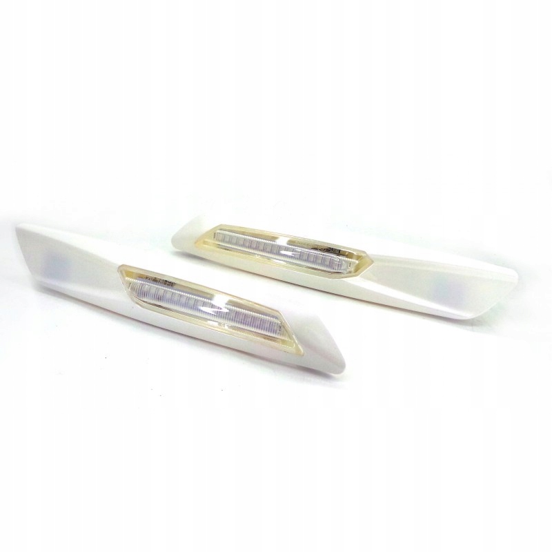 Bílé obrysové Led pásky Bmw řady 1 3 5, průhledné