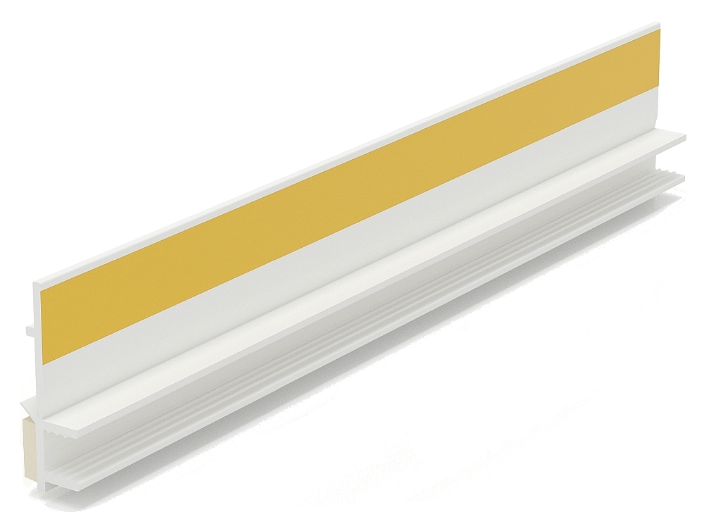 LISTWA PRZYOKIENNA PROFIL PCV DYLATACYJNA APU 1,5m