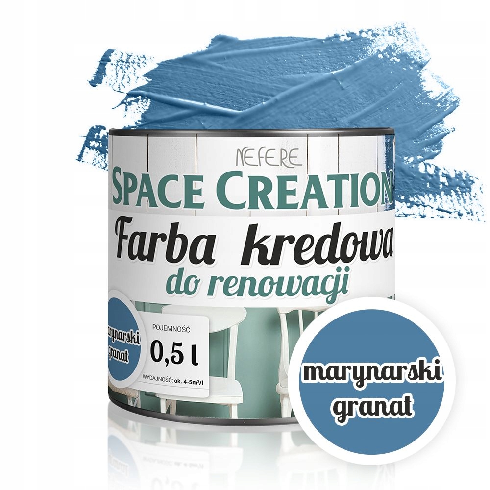 

Farba kredowa renowacyjna Chalk Stylizacja mebli