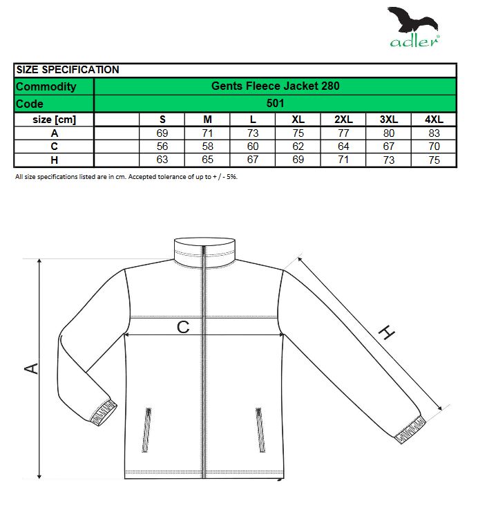 Adler polar męski miętowy - M Kod producenta 123
