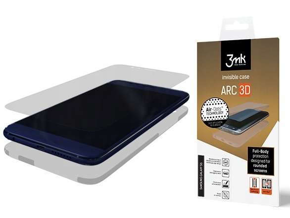 

Huawei Honor 8 Cały ekran tył 3mk Arc 3D Matte
