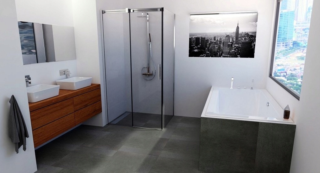 WANNA PROSTOKĄTNA RIHO LUGO 170x75 + SYFON +NOŚNIK Marka Riho