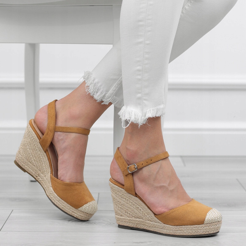 CAMEL SANDAŁY KOTURN ESPADRYLE F05 r.41 Fason espadryle