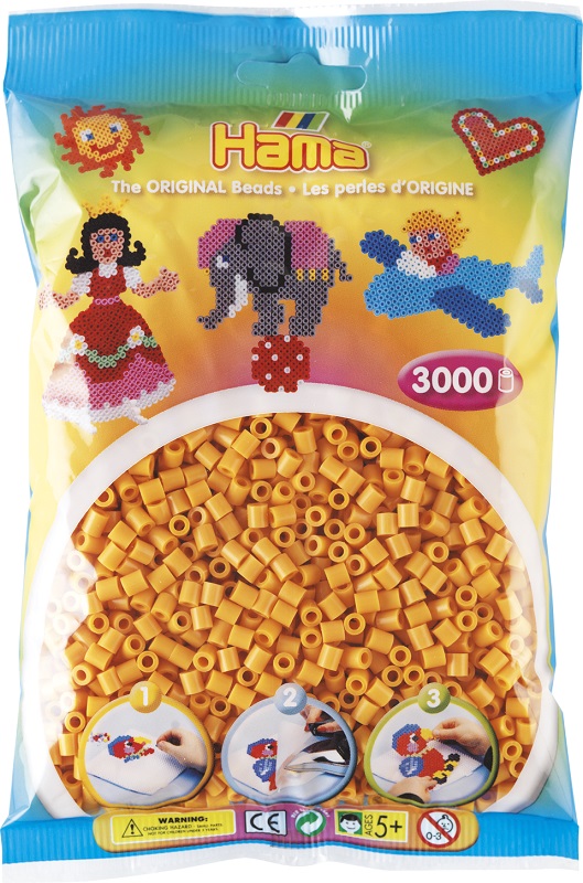 

Koraliki Hama MIDI 3000 Koralików 201-60 Piaskowe