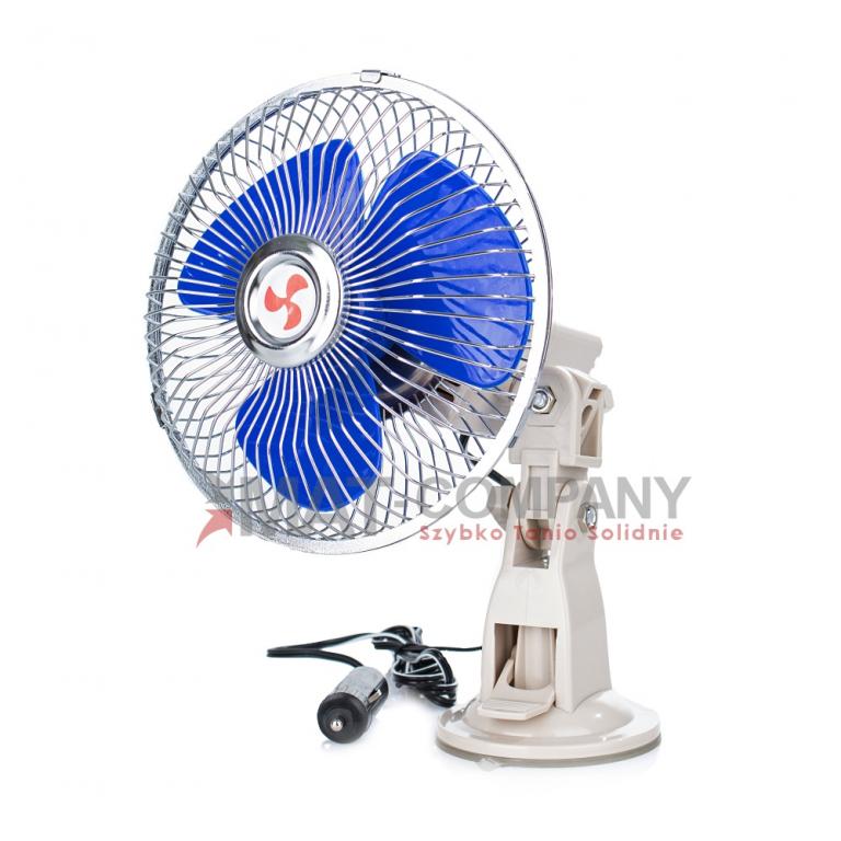 WIATRAK WENTYLATOR SAMOCHODOWY OBROTOWY 12V 8'' EAN (GTIN) 5905143014936