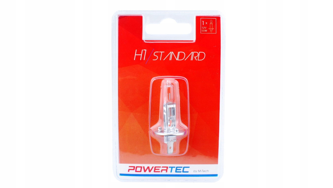 

Żarówka H1 55W Powertec M-tech blistr