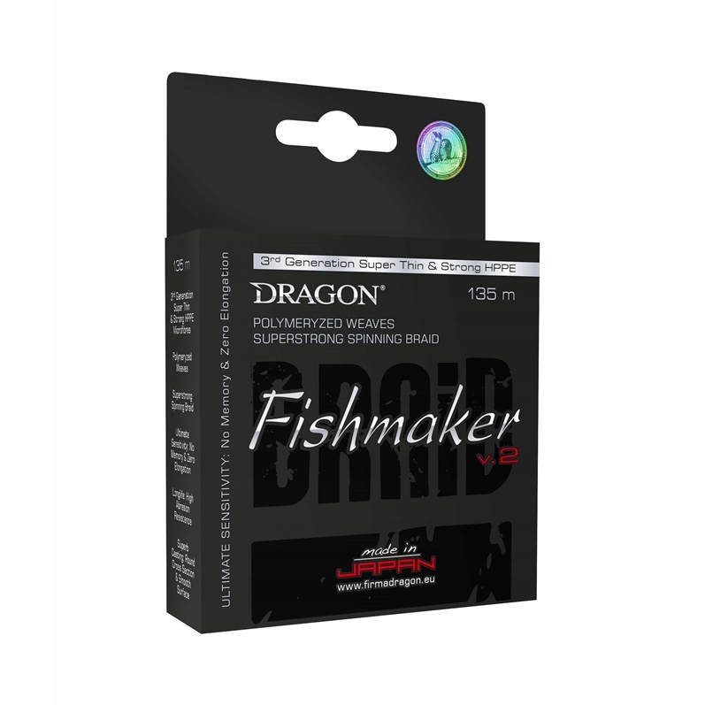 Plecionka Dragon Fishmaker V.2 0,10 mm x 135 m
