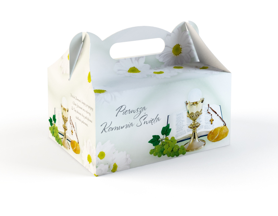 

Pudełko Pudełka Na Ciasto Komunijne Komunia 5szt