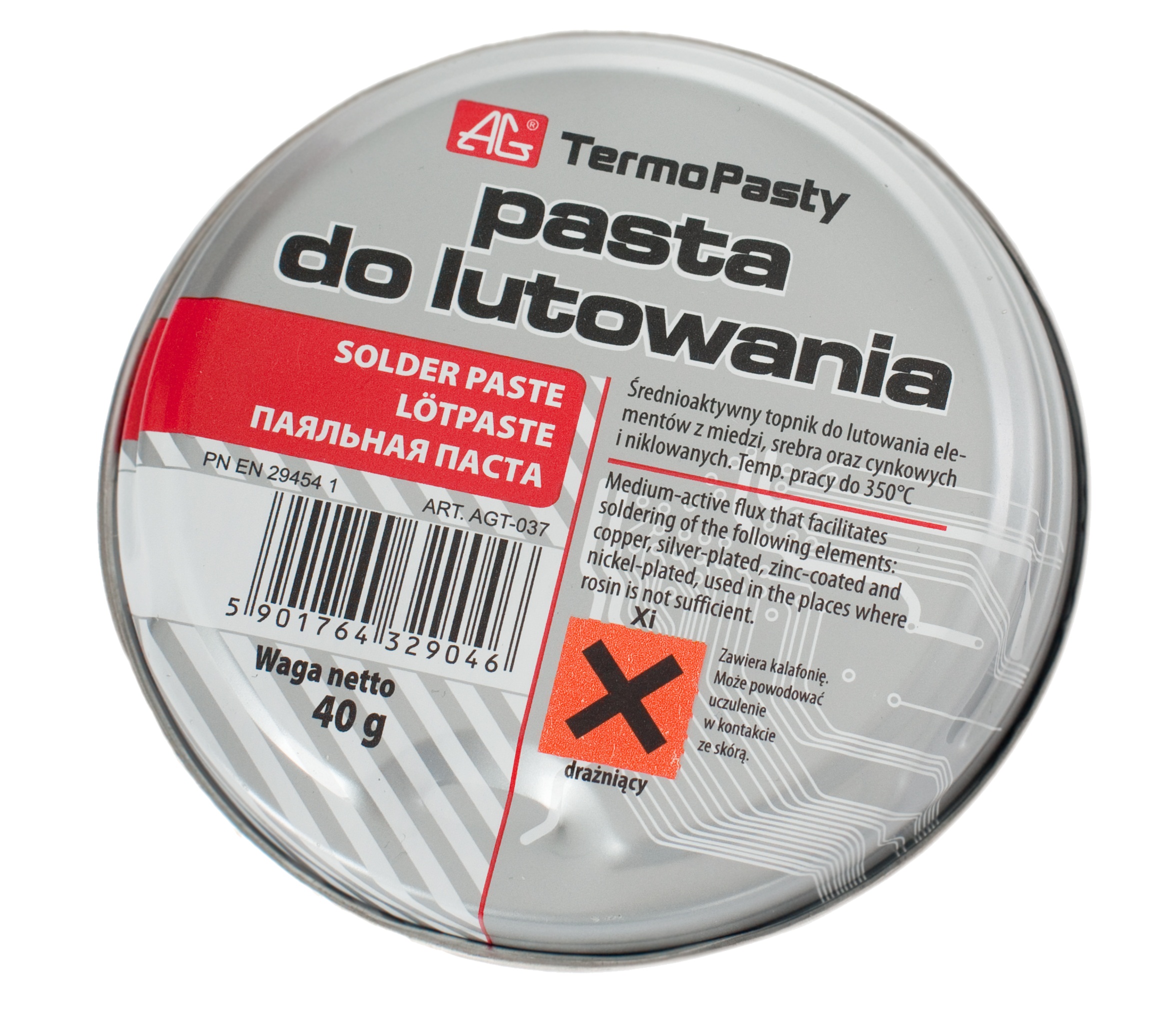 

Pasta Do Lutowania W Puszcze 40g Topnik Ag (0253)