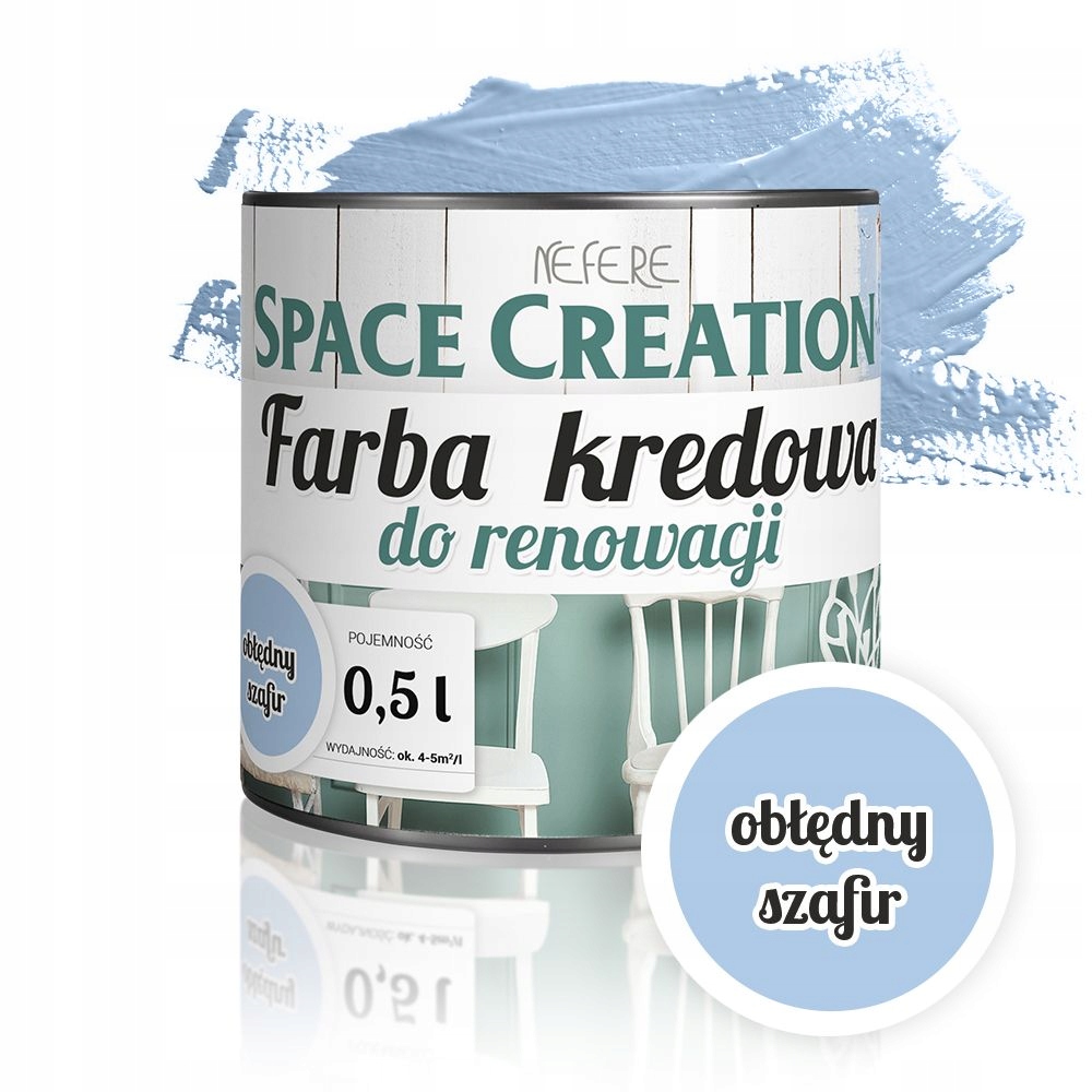 

Farba kredowa renowacyjna Chalk Stylizacja mebli