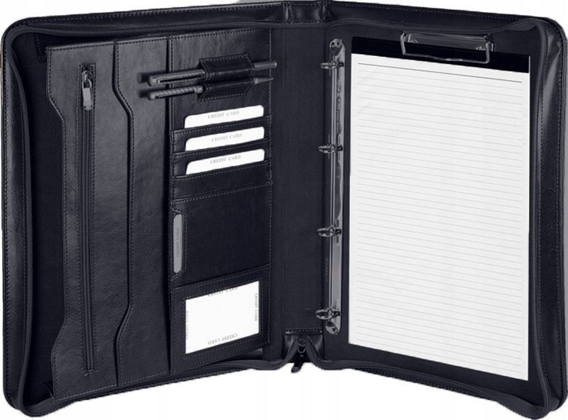 Skórzana teczka konferencyjna aktówka Orsatti