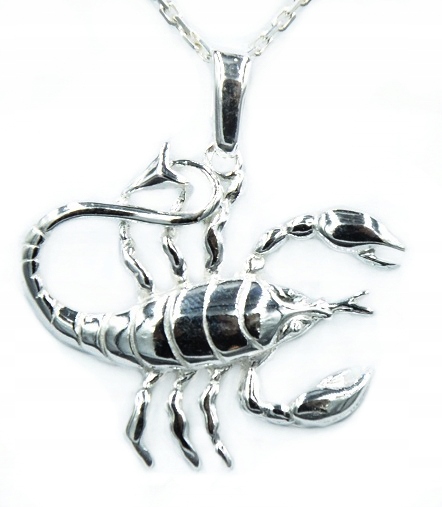 

Wisiorek Znak Zodiaku Skorpion SREBRNY.Pr.925!