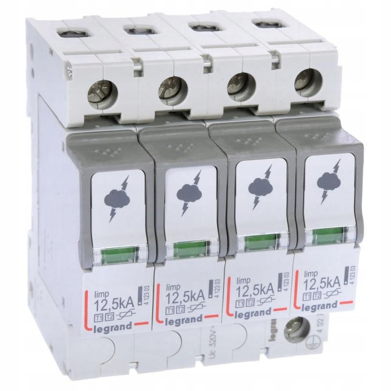 Ogranicznik przepięć Legrand 320 V IP20 12500 A