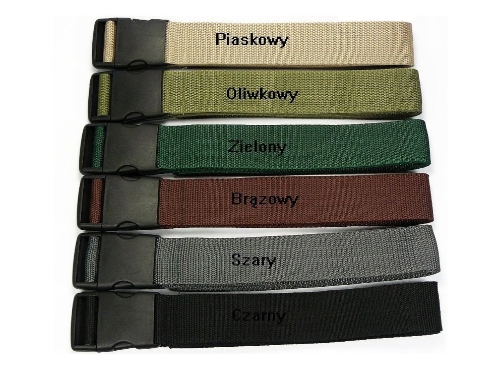 

Nowy Wojskowy Pas Pasek Taktyczny 4cm 40mm