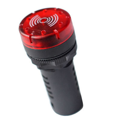 

Kontrolka Led z buzerem czerwona 24V Ac/dc AD16