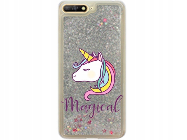 

Etui Brokat na Huwei Y6 2018 Glitter Obudowa Case