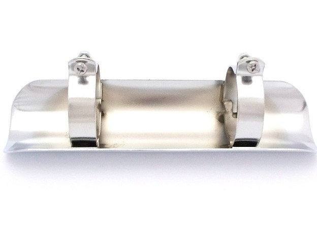 ХРОМИРОВАННАЯ КРЫШКА ТРУБЫ ЛОКТЯ ГЛУШИТЕЛЯ ГЛАДКАЯ 7