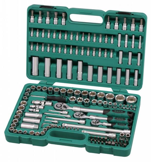 Sada nástrčných kľúčov s račňou 1/4, 3/8 a 1/2" 155 ks Honiton H4351