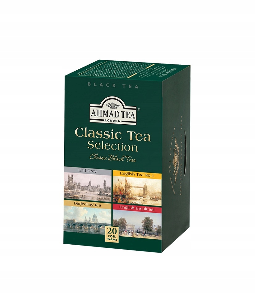 Levně Ahmad Classic Tea Selection 20 sáčků černého čaje