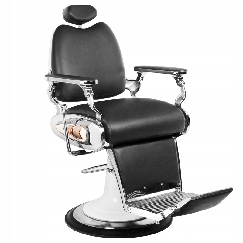Gabbiano barberské křeslo Moto Style černé Eu