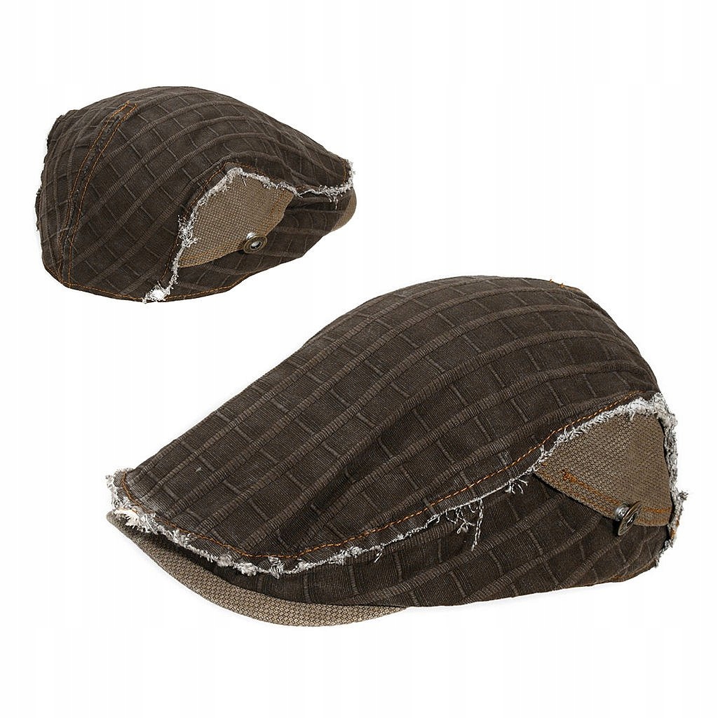 

Czapka Kaszkiet Męski Z Daszkiem K64B Brązowy