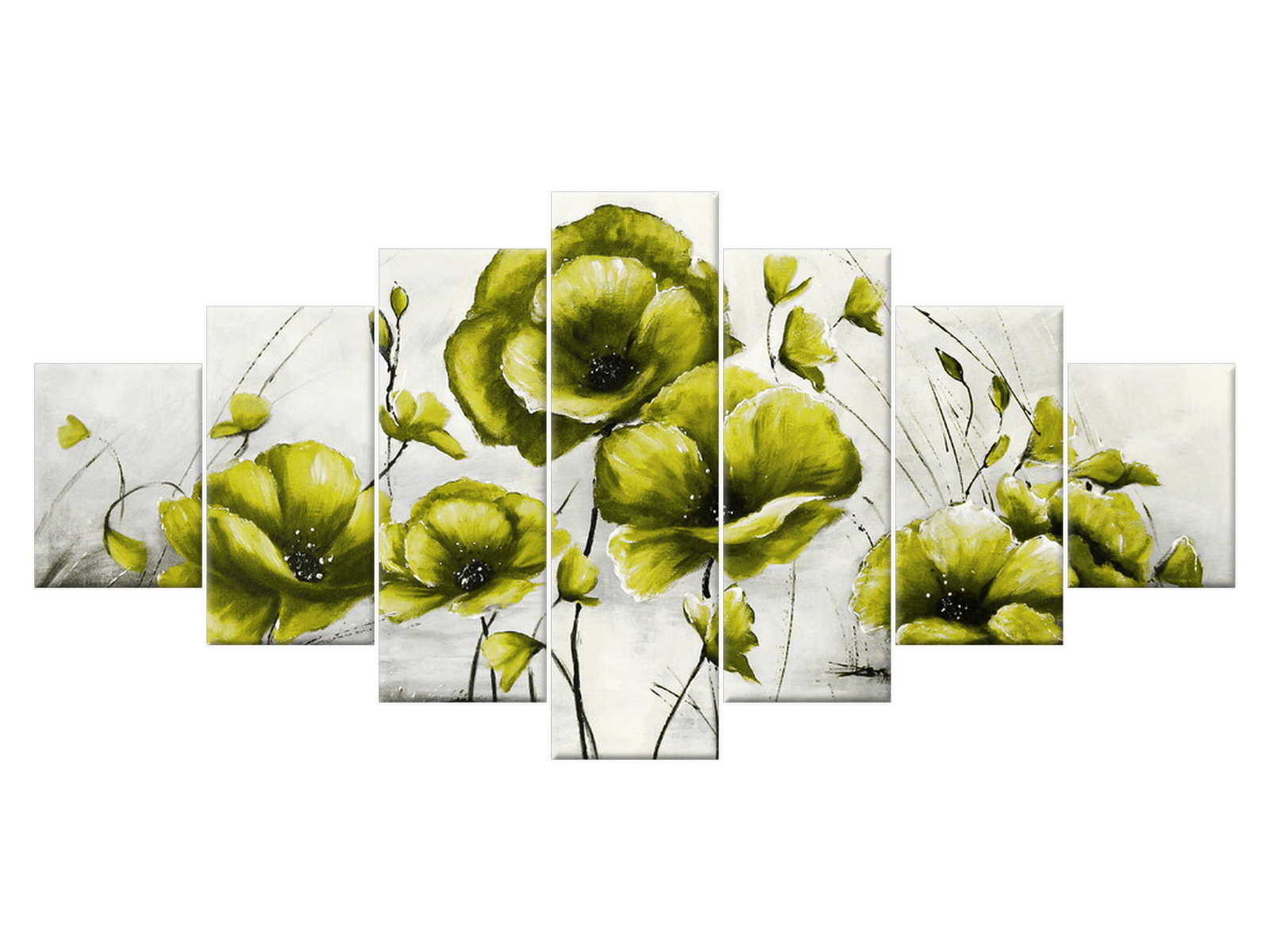 

Obraz na ścianę Żółte Maki 210x100 Rośliny salon