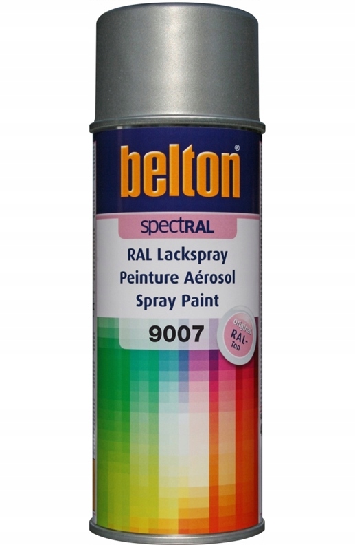 

9007 Ral Belton Spray 400 ML Lakier Farba Nitro