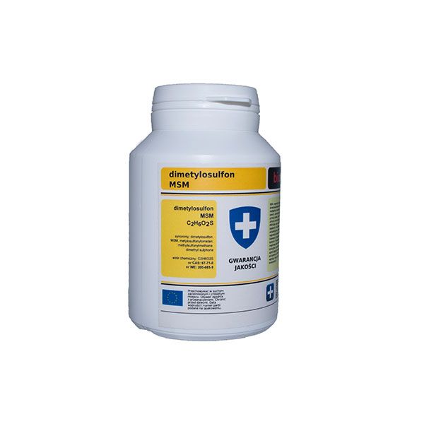 

Msm metylosulfonylometan. Siarka organiczna 100g
