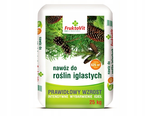 

Nawóz Fruktovit Plus Do Iglaków 25KG Do Iglastych