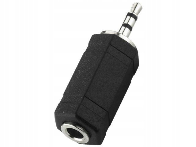 

Przejściówka 3.5 mm stereo - 2.5 mm stereo
