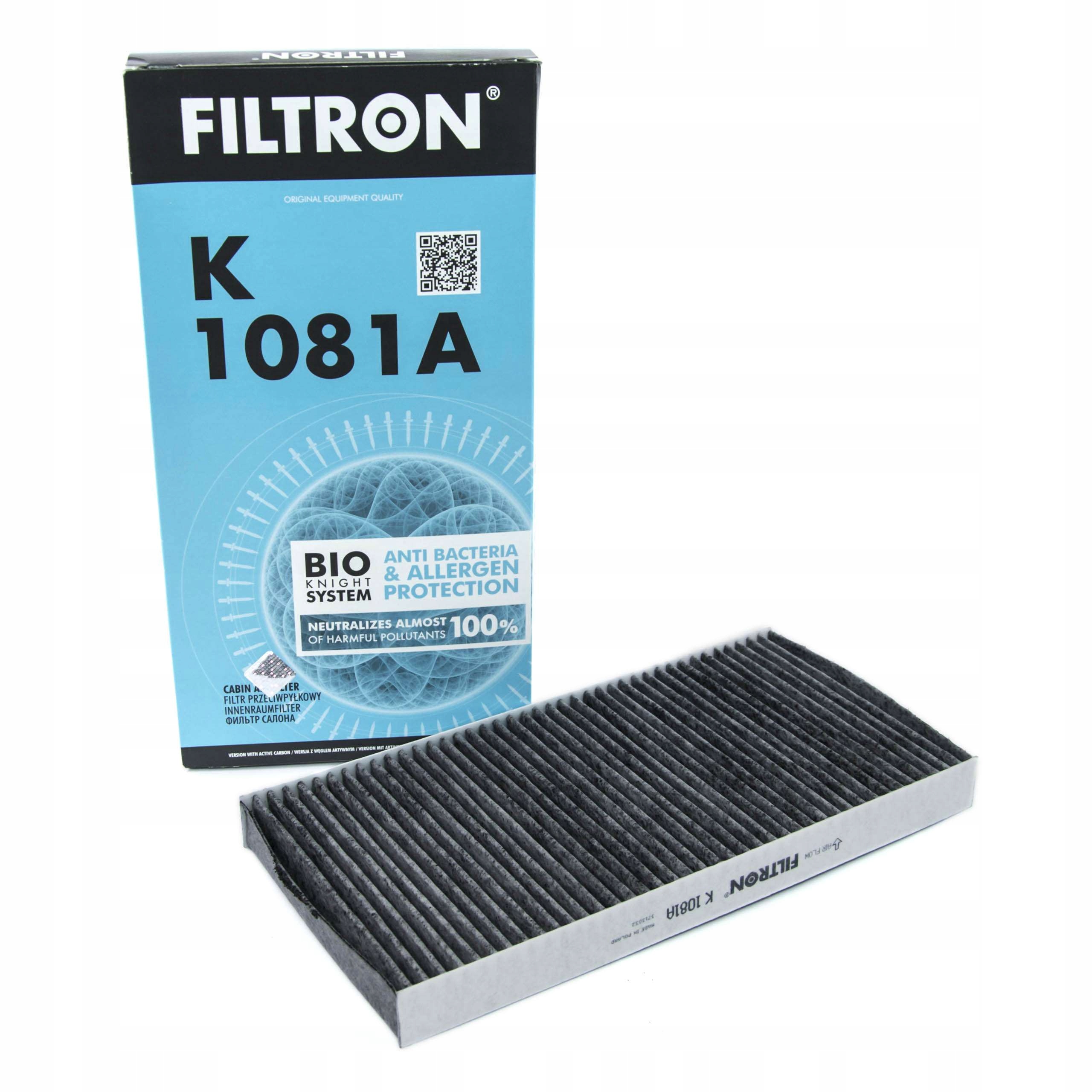 

Filtr Kabinowy Filtron K1081A K 1081A