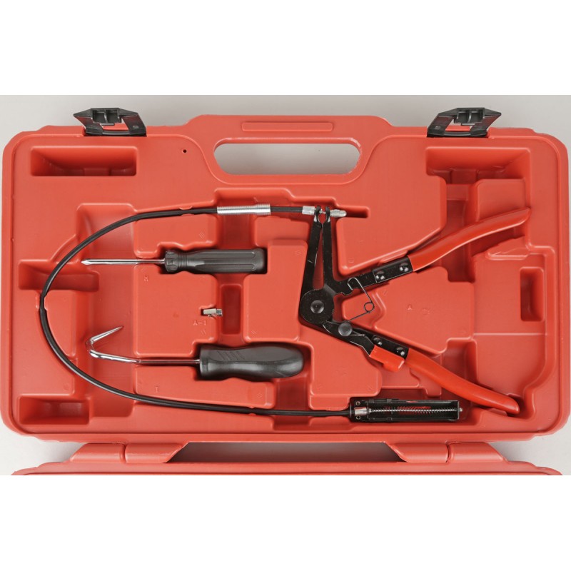 Zestaw szczypiec do opasek 9 szt Producent code 1167