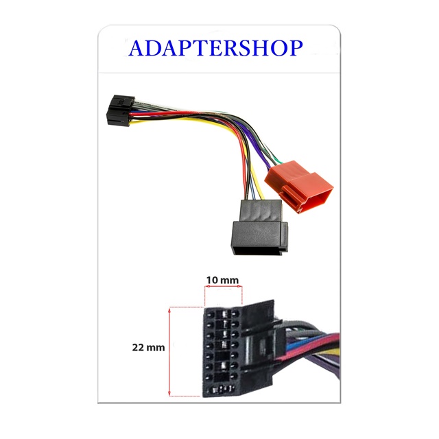 Adapter ZŁĄCZE KOSTKA KENWOOD KRC 256 KDC KMD PS/R Model iso
