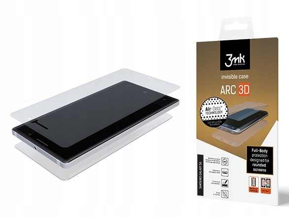 

Nokia Lumia 830 Cały ekran tył 3mk Arc 3D Matte