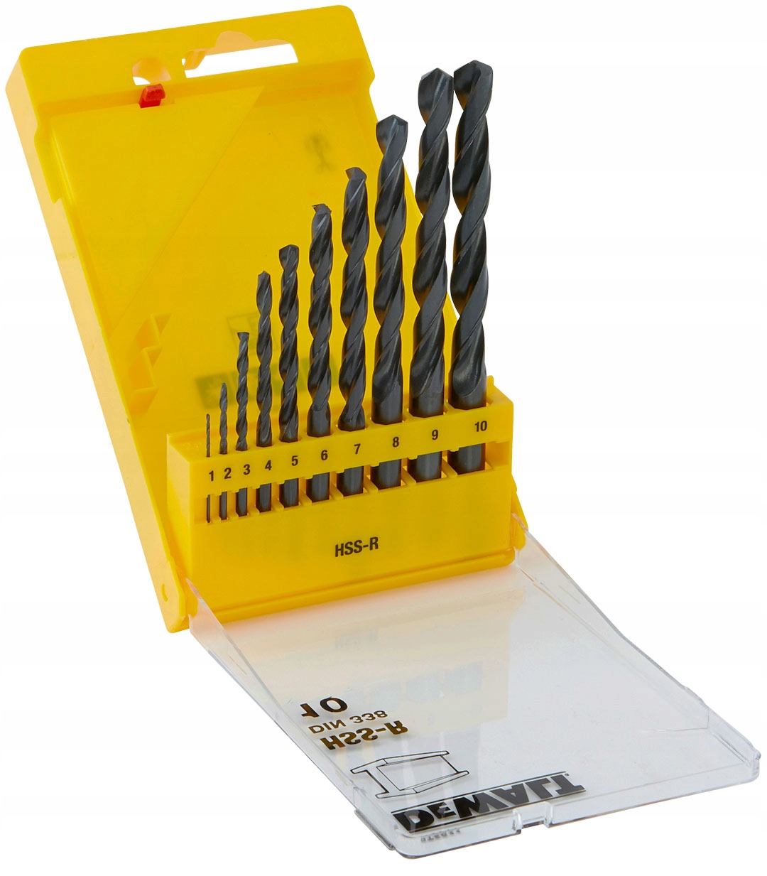

Zestaw wierteł do metalu 10cz Hss-r DeWalt DT5911